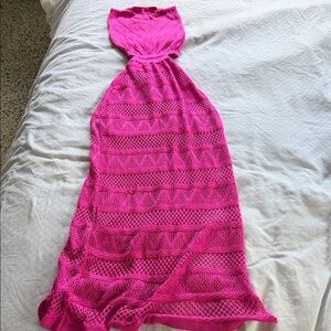 Pink Long Sleeve Dress